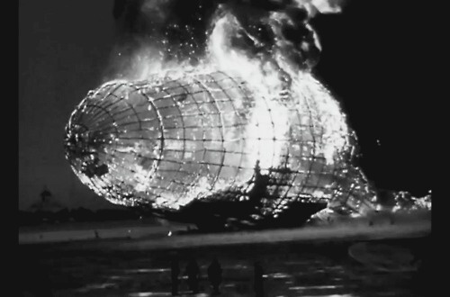Photo:  Hindenburg disaster 1937 (7)